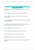 Floral TSFA Basic Knowledge Certification &lpar;26 - 50 terms&rpar; &vert; Exam Questions with Correct  Answers&vert; Latest Update 100&percnt; Solved 