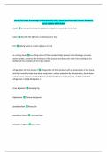Floral TSFA Basic Knowledge Certification 051-090&vert; Exam Questions with Correct Answers&vert;  Latest Update 100&percnt; Solved 