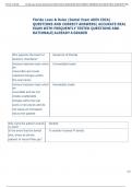 Exam &lpar;elaborations&rpar; Florida Laws & Rules &lpar;Dental  ADEX CDCA&rpar;   