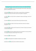Floral Design TSFA Exam&vert; Questions with Correct Answers&vert; Latest Update 100&percnt; Solved 
