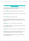 TSFA Certification Study Guide Practice Test Questions with Correct Answers&vert;  Latest Update 100&percnt; Solved 
