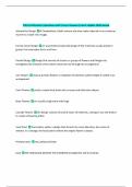 TSFA Certification&vert; Questions with Correct Answers&vert; Latest Update 100&percnt; Solved