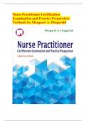 Nurse Practitioner Certification Exam Prep 5th Edition - Test Bank by Fitzgerald