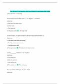 TSSA 4th class B Test Questions with Correct Answers&vert; Latest Update 100&percnt; Solved 