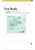 Test Bank &ndash; Women&rsquo;s Health Care in Advanced Practice Nursing &lpar;3rd Edition by Alexander&rpar; &vert; Verified Chapter 1 Q&A