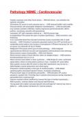Pathology NBME - Cardiovascular Exam 2025&sol;2026 Questions With Completed & Verified Solutions&period;