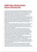 USMLE Step 1 Medical Subject Review&colon; Pathology CNS Exam 2025&sol;2026 Questions With Completed Solutions&period;