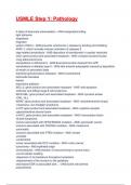 USMLE Step 1&colon; Pathology Exam 2025&sol;2026 Questions With Completed & Verified Solution&period;