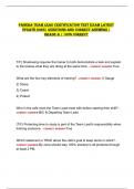 PANERA TEAM LEAD CERTIFICATION TEST EXAM LATEST  UPDATE 2025&vert; QUESTIONS AND CORRECT ANSWERS &vert;  GRADE A &vert; 100&percnt; CORRECT