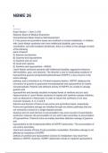 NBME 26 Exam 2025&sol;2026 Questions With Completed Solutions&period;