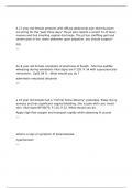 OB PEDS FISDAP Exam TEST BANK all correct&period;