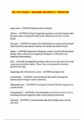 NU 670 EXAM 1 REVIEW RECENTLY UPDATED