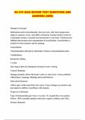 NU 670 QUIZ REVIEW TEST QUESTIONS AND ANSWERS &lpar;NEW&rpar;