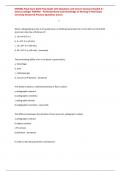 NUR402 Final Exam 2025 Prep Guide with 100 Questions and Correct Answers Graded A&plus; Seneca College&sol; NUR402 - Professionhood and Knowledge of Nursing II Final Exam Correctly Answered Practice Questions &lpar;new&excl;&rpar;