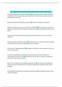 WGU C100 Humanities Questions with Complete Solutions 100&percnt; Solved&vert; Grade A&plus;