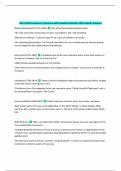 WGU C100 Humanities&vert; Questions with Complete Solutions 100&percnt; Solved&vert; Grade A&plus; 