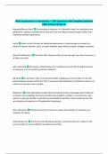 WGU Introduction to Humanities - C100 Questions with Complete Solutions  100&percnt; Solved&vert; Grade A&plus; 