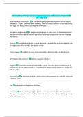 C173 Scripting and Programming Foundations Questions with Complete Solutions 100&percnt;  Solved&vert; Grade A&plus; 