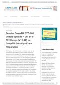 Genuine&lowbar;CompTIA&lowbar;SY0&lowbar;701&lowbar;Dumps&lowbar;Updated&lowbar;Get&lowbar;SY0&lowbar;701&lowbar;Dumps&lowbar;V11&lowbar;02&lowbar;for&lowbar;CompTIA&lowbar;Security&lowbar;Exam