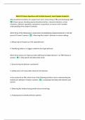 WGU D753 Exam Questions with Verified Answers&vert; Latest Update Graded A&plus; 