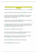 WHMIS and Workplace Safety Test Questions and Answers &vert;Complete Solutions Graded A&plus;  &vert;100&percnt; Correct 