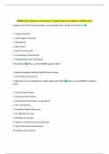 WHMIS Quiz&vert; Questions and Answers &vert;Complete Solutions Graded A&plus; &vert;100&percnt; Correct 