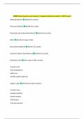 WHMIS Exam Questions and Answers &vert;Complete Solutions Graded A&plus; &vert;100&percnt; Correct