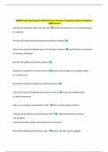 WHMIS Exam Real Questions With All Correct Answers &vert;Complete Solutions Graded A&plus;  &vert;100&percnt; Correct 