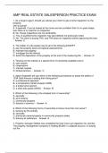  AMP REAL ESTATE SALESPERSON PRACTICE EXAM