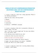 NGN&rcub; ATI RN VATI COMPREHENSIVE PREDICTOR 2023FORM A&comma;B&C VATI RN COMPREHENSIVE PREDICTOR 2024