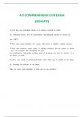 ATI COMPREHENSIVE EXIT EXAM &lpar;NGN ATI&rpar;