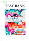 Test Bank for Gerontologic Nursing 7th Edition by Jennifer J&period; Yeager&comma; Sue E&period; Meiner&comma; Mary B&period; Winton&comma; ISBN&colon; 9780323875202&comma; ISBN&colon; 9780323937047 &vert;All Chapter 1- 27 &vert; LATEST