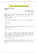 NUR 202 RN  VATI TEST EXAM QUESTIONS & ANSWERS BEST EXAM SOLUTION SATISFACTION GUARANTEED SUCCESS LATEST UPDATE 2022&sol;2023 GRADED A&plus;