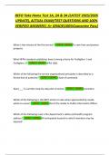 BEFO Take Home Test 1A&comma; 2A & 3A &lpar;LATEST 2025&sol;2026  UPDATE&rpar;&comma; ACTUAL EXAM&sol;TEST QUESTIONS AND 100&percnt;  VERIFIED ANSWERS&vert; A&plus; GRADE&lpar;100&percnt;Guarantee Pass&rpar; 