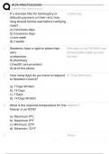 RCFE PRACTICE EXAM