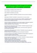 Stepful pharmacy tech exam &num;1 review questions with complete solutions
