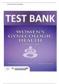 Test Bank for Women's Gynecologic Health 3rd Edition by Kerri Durnell Schuiling &comma; ISBN&colon; 9781284076028 &vert;Chapter 1-32&vert; Guide A&plus;