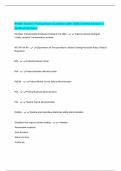 Breath Alcohol Testing Exam Questions with 100&percnt; Correct Answers &vert; Verified Solutions