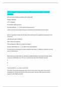 CPCO Chapter 3 Questions with 100&percnt; Correct Answers &vert; Verified Solutions