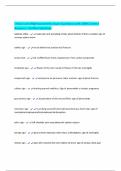 Critical care&sol;flight paramedic Exam Questions with 100&percnt; Correct Answers &vert; Verified Solutions