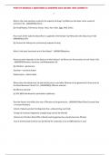 PHM 819 MODULE 4 QUESTIONS & ANSWERS 2025 SOLVED 100&percnt; CORRECT&excl;&excl;
