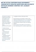 Exam &lpar;elaborations&rpar; MN 580  