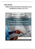 Wilkins&rsquo; Clinical Assessment in Respiratory Care &ndash; 7th Edition &lpar;Al Heuer&rpar; &vert; Complete Test Bank &vert; All Chapters
