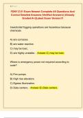 FDNY Z-51 Exam Newest Complete All Questions And  Correct Detailed Answers &lpar;Verified Answers&rpar; &vert;Already  Graded A&plus;&vert;&vert;Latest Exam Version&excl;&excl;&excl;