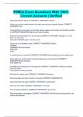 IPMBA Exam Questions With 100&percnt; Correct Answers &vert; Verified