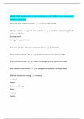 NFDN 1002 Final Review Exam Questions with 100&percnt; Correct Answers &vert; Verified Solutions
