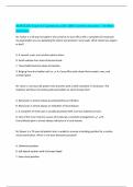 NURS5220 Exam &num;2 Questions with 100&percnt; Correct Answers &vert; Verified Solutions