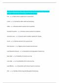 Psychiatric Technician State Board Nursing Review Exam Questions with 100&percnt; Correct Answers &vert; Verified Solutions