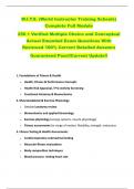 W&period;I&period;T&period;S&period; &lpar;World Instructor Training Schools&rpar;  Complete Full Module   250 &plus; Verified Multiple Choice and Conceptual  Actual Emended Exam Questions With  Reviewed 100&percnt; Correct Detailed Answers   Guaranteed Pass&excl;&excl;Current Update&excl;&excl;