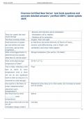 Exam &lpar;elaborations&rpar; Cicerone Certified Beer Server  